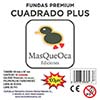 Fundas Premium Cuadrado PLUS (80-mm-x-80-mm) MasQueOca